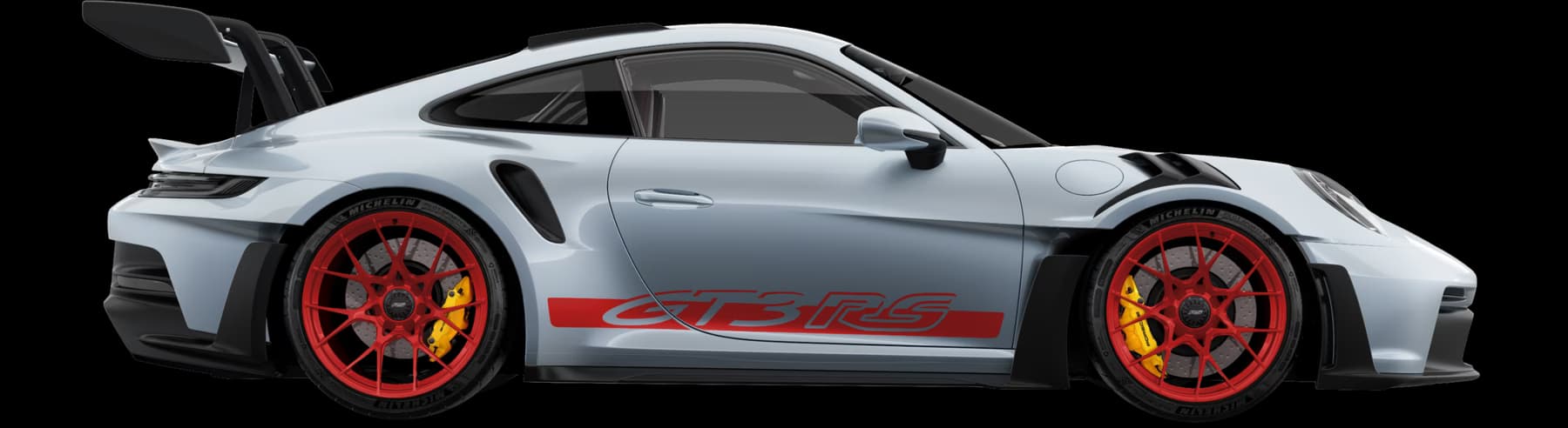 Porsche 911 GT3 RS side profile